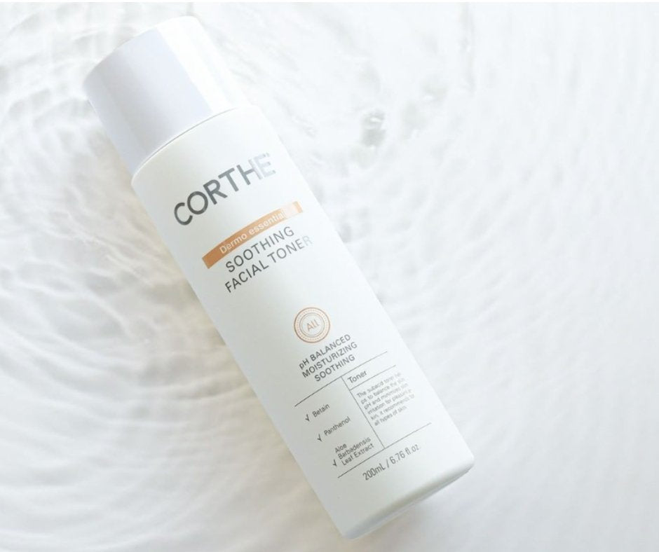 Corthe dermo essential soothing facial toner
