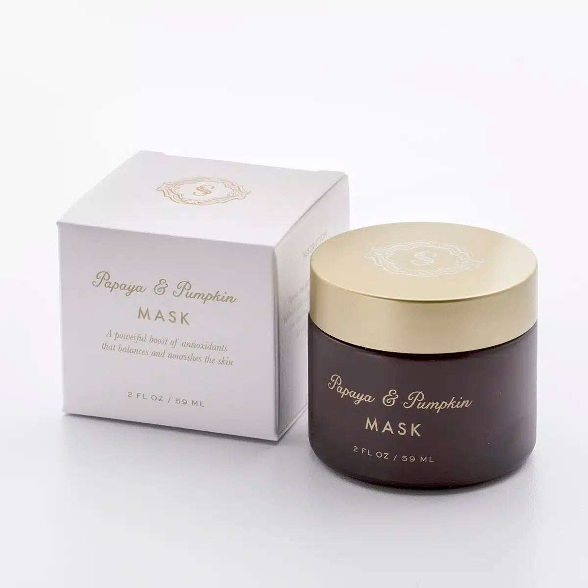 Papaya and Pumpkin Mask